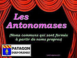 diaporama pps Antonomases