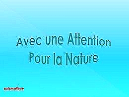 diaporama pps Avec une attention pour la nature