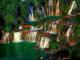 diaporama pps Ban Gioc waterfall China