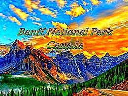 diaporama pps Banff national park – Canada
