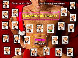 diaporama pps Calendrier de l’avent woman