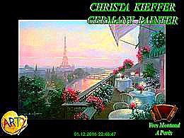 diaporama pps Christa Kieffer 1949-2004 germany painter