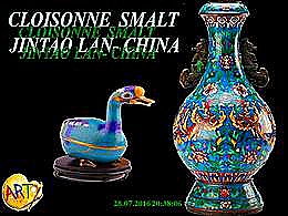 diaporama pps Cloisonne Smalt Jintao Lan China