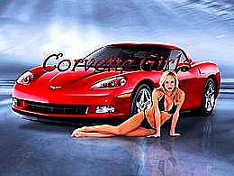 diaporama pps Corvette girls
