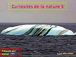 diaporama pps Curiosité de la nature 5