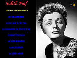 diaporama pps Édith Piaf IX