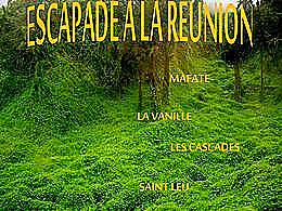 diaporama pps Escapades à la Réunion