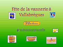 diaporama pps Fête de la vannerie à Vallabrègues