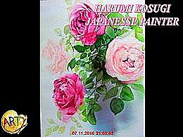 diaporama pps Harumi Kosugi japanese painter