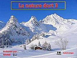 diaporama pps La nature dort 3