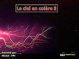 diaporama pps Le ciel en colère 8