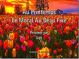 diaporama pps Au printemps le moral au beau fixe