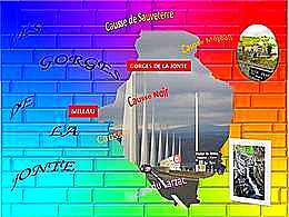 diaporama pps Les gorges de la jonte