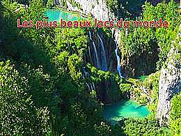 diaporama pps Les plus beaux lacs du monde
