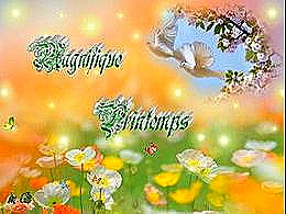 diaporama pps Magnifique printemps