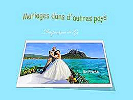diaporama pps Mariages dans d’autres pays