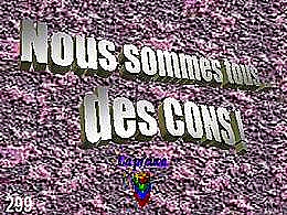 diaporama pps Nous sommes tous des cons