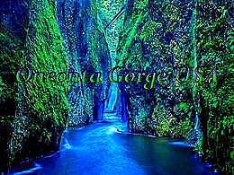 diaporama pps Oneonta Gorge USA