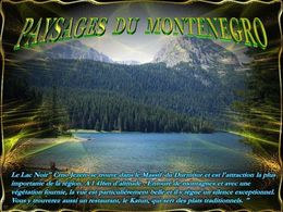 diaporama pps Paysages du Monténégro