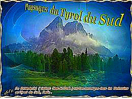 diaporama pps Paysages du Tyrol du sud