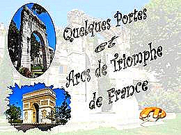 diaporama pps Portes et Arcs de Triomphe de France