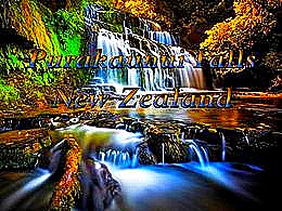 diaporama pps Purakaunui Falls – New Zealand