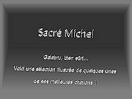 diaporama pps Sacré Michel