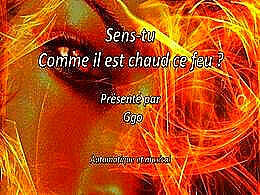 diaporama pps Sens-tu comme il est chaud ce feu
