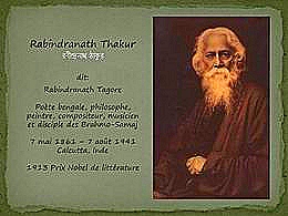 diaporama pps Rabindranath Tagore