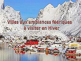 diaporama pps Villes aux ambiances féériques à visiter en hiver