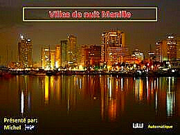 diaporama pps Villes de nuit Manille