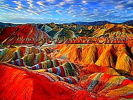 diaporama pps Zhangye Danxia china