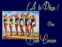 diaporama pps A la plage Beth Carver