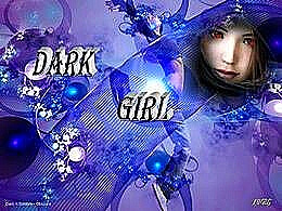 diaporama pps Dark girl