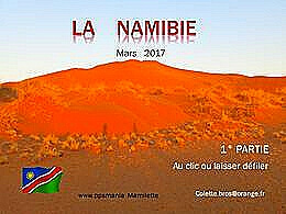 diaporama pps La Namibie 1er volet