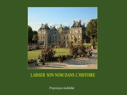 diaporama pps Laisser son nom dans l’histoire