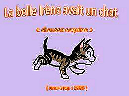 diaporama pps Le chat d’Irène