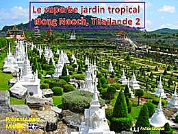 diaporama pps Jardin tropical Nong Nooch Thaïlande 2