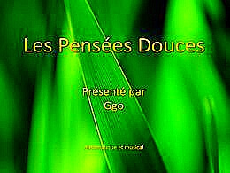 diaporama pps Les pensées douces