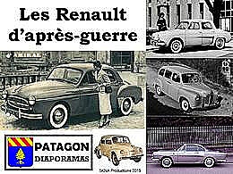 diaporama pps Les Renault d’après guerre
