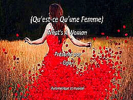 diaporama pps Qu’est ce qu’une femme