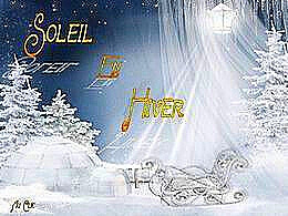 diaporama pps Soleil en hiver