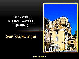 diaporama pps Château de Suze-la-Rousse