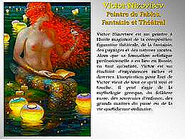 diaporama pps Victor Nizovtsev peintre de fables fantaisie et théâtrale