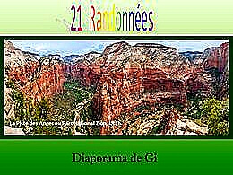 diaporama pps 21 randonnées