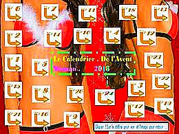 diaporama pps Calendrier de l’avent woman 2018