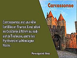 diaporama pps Carcassonne