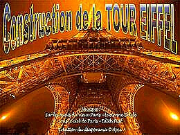 diaporama pps Construction de la tour Eiffel