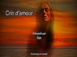 diaporama pps Cris d’amour