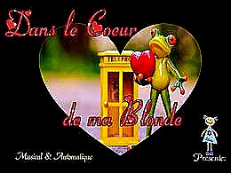 diaporama pps Dans le cœur de ma blonde